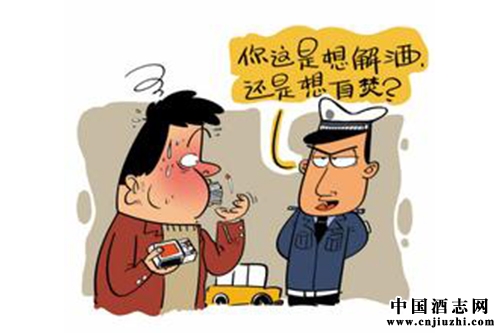 酒驾歪招 民警见招拆招