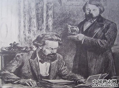 马克思和恩格斯与酒