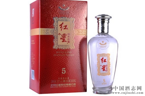 红星将军窖小将5年酒价格 52度500ml 红星酒价格表